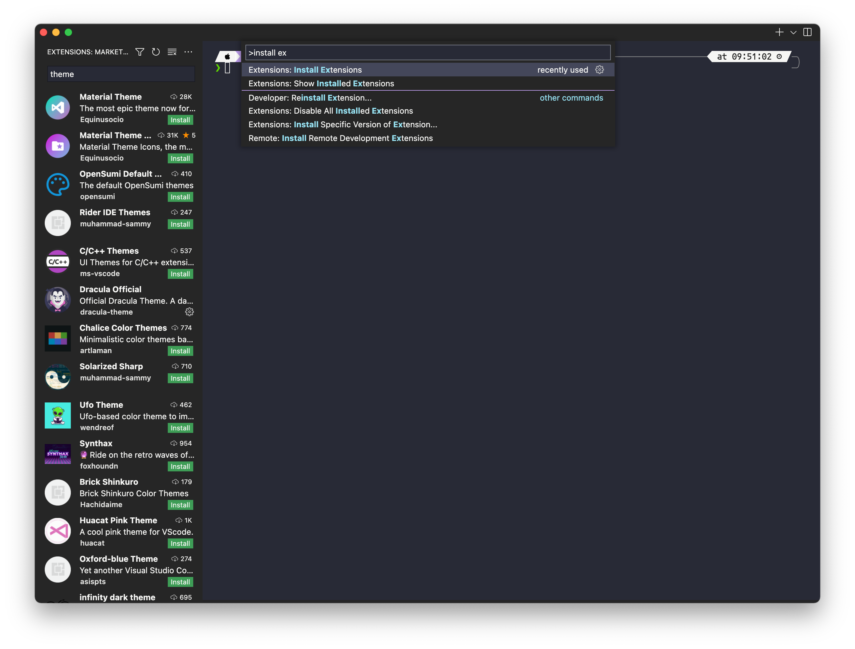 CodeTerminal screenshot 2