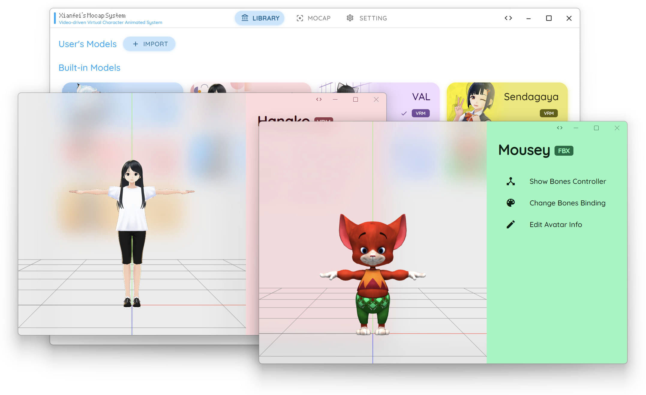 SysMocap screenshot 3