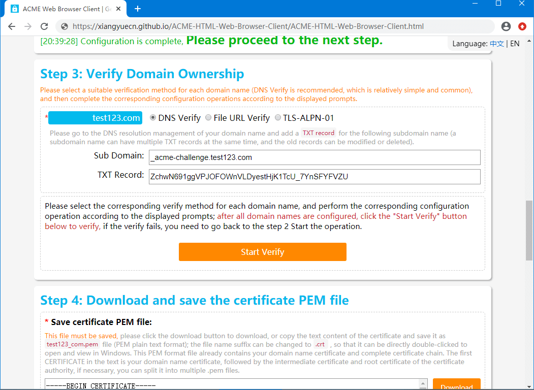 ACME-HTML-Web-Browser-Client screenshot 2