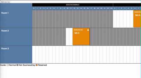 TimeSlotSelector screenshot 1