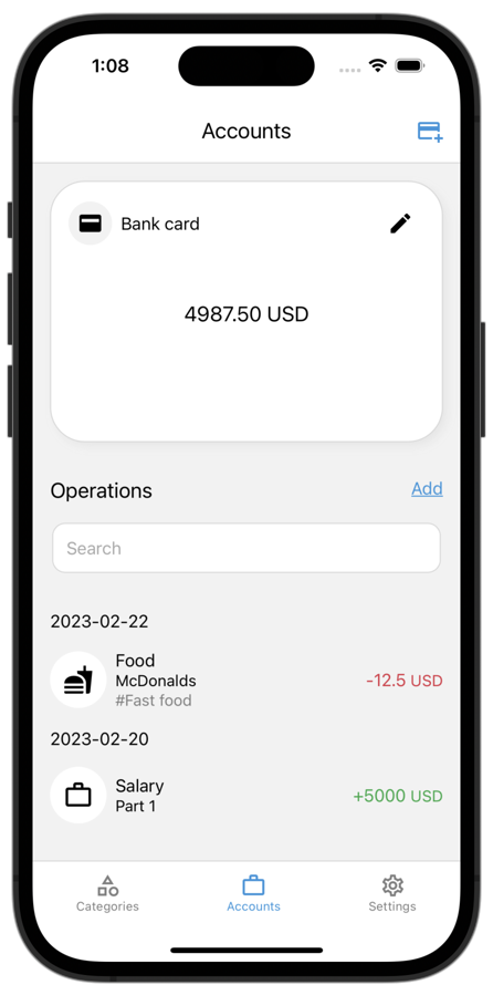 money-keeper screenshot 1