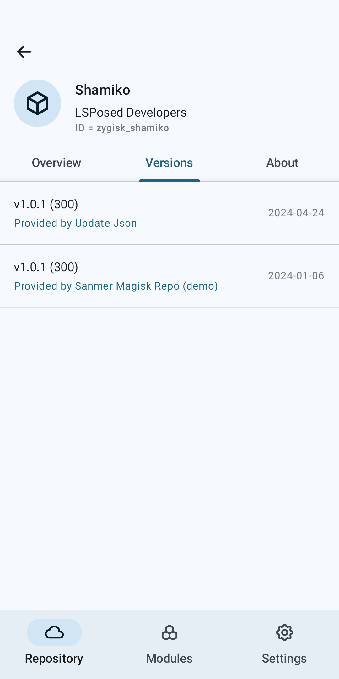 MRepo screenshot 3