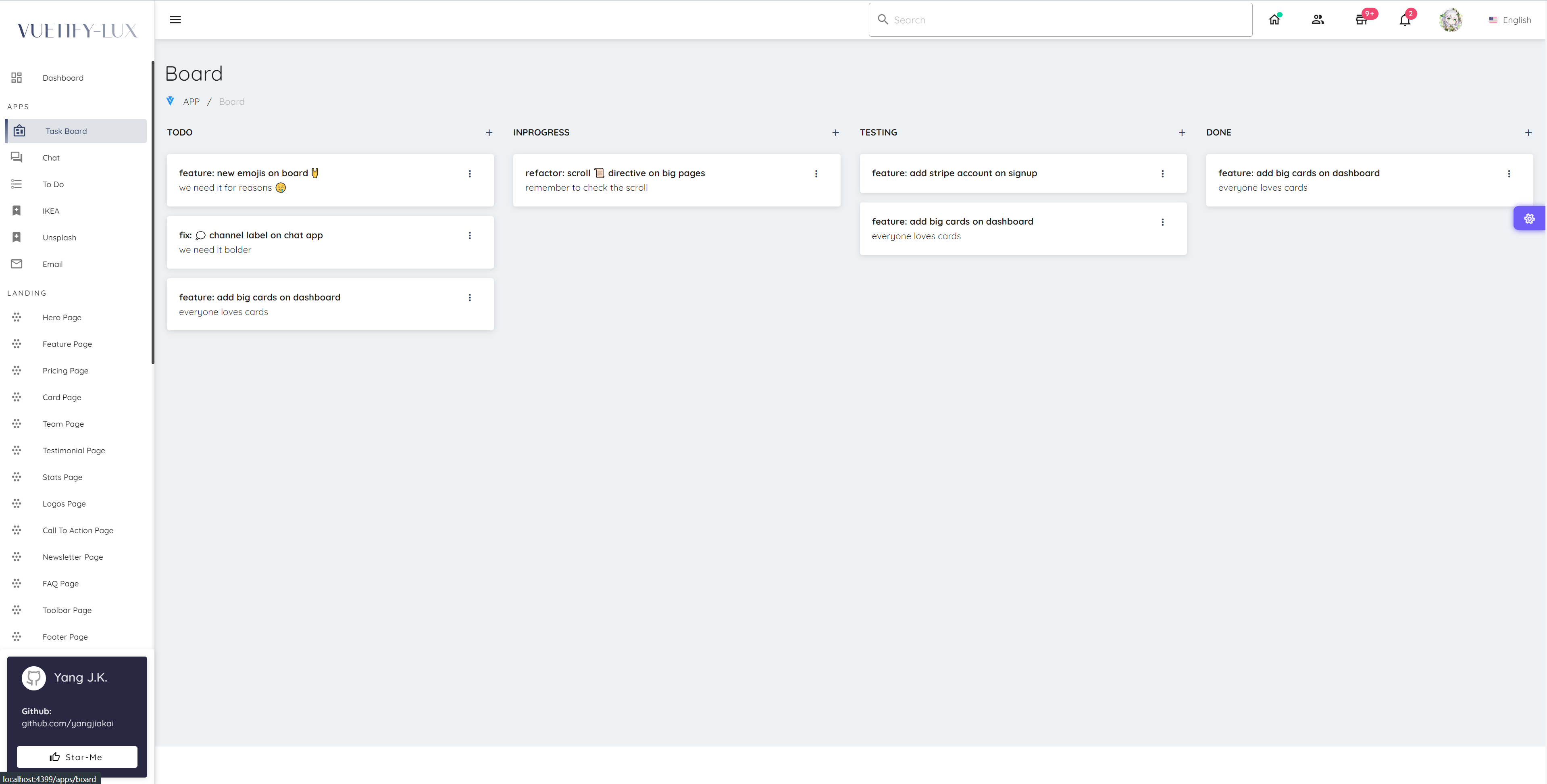 lux-admin-vuetify3 screenshot 2