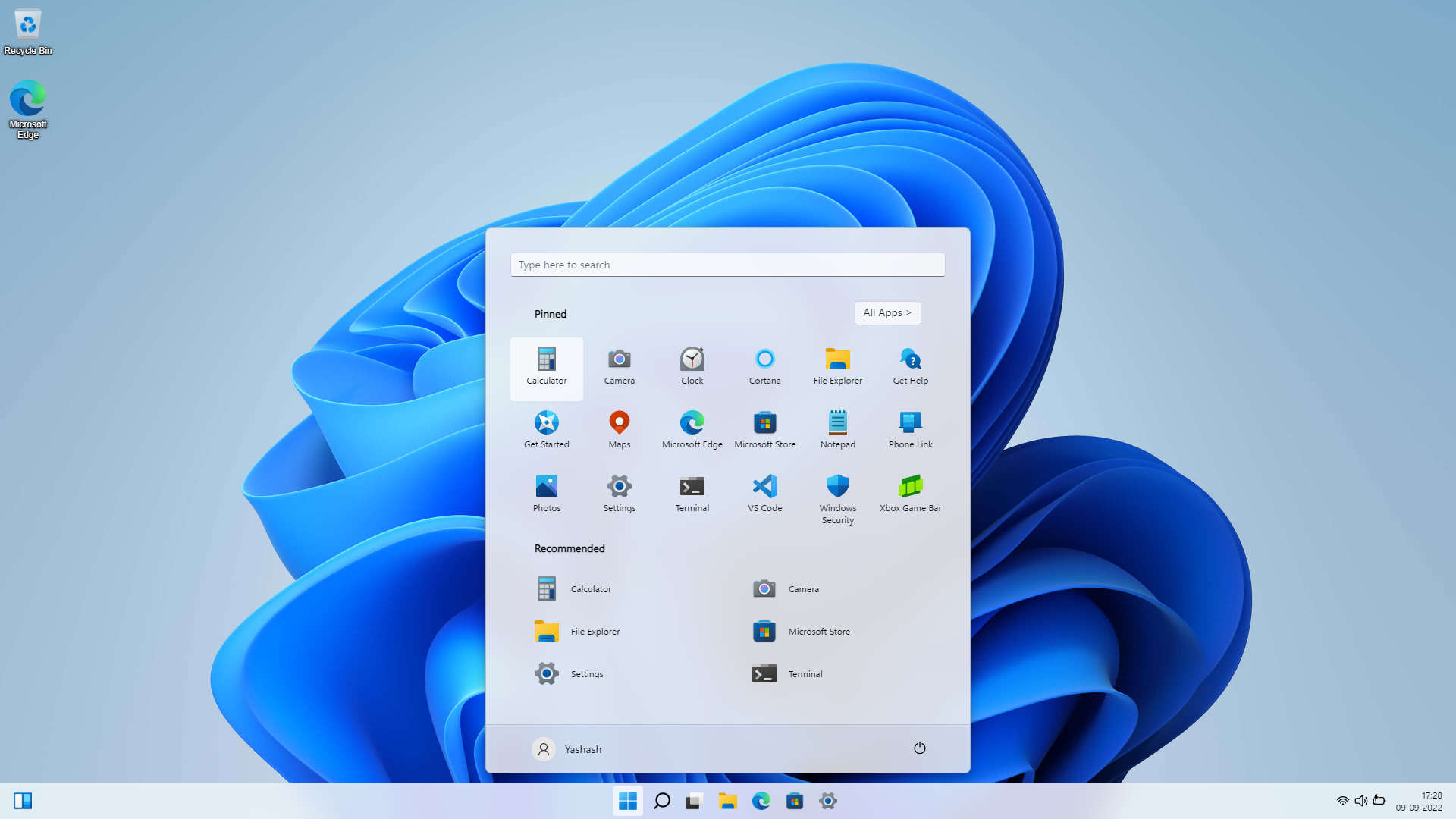 win11-svelte screenshot 1