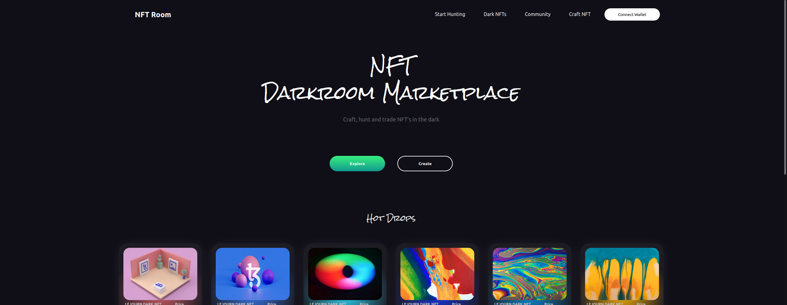 nft-marketplace screenshot 1