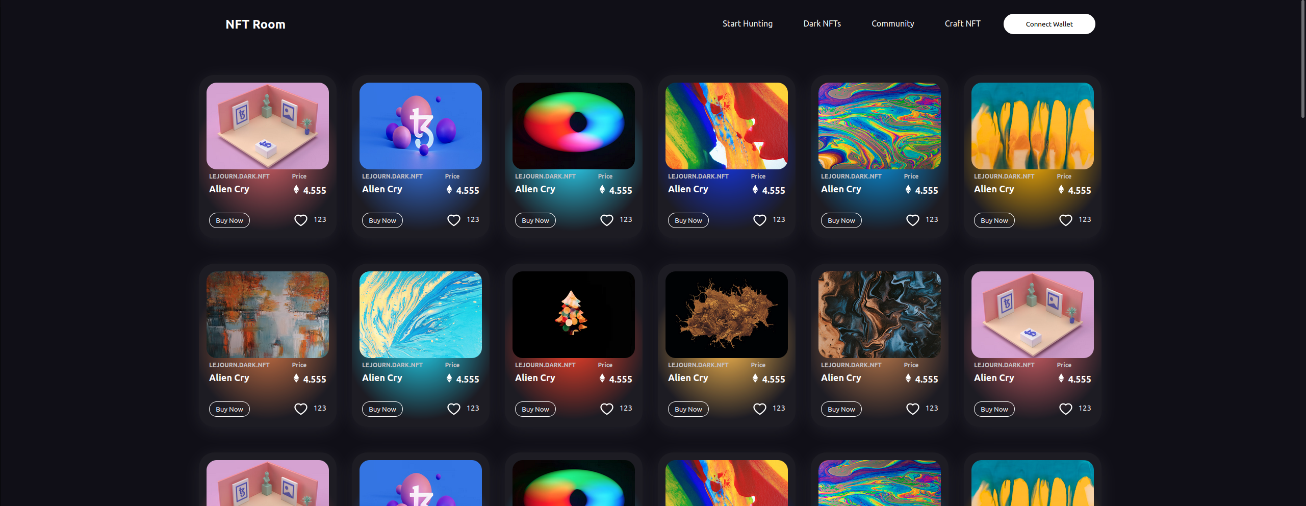 nft-marketplace screenshot 2