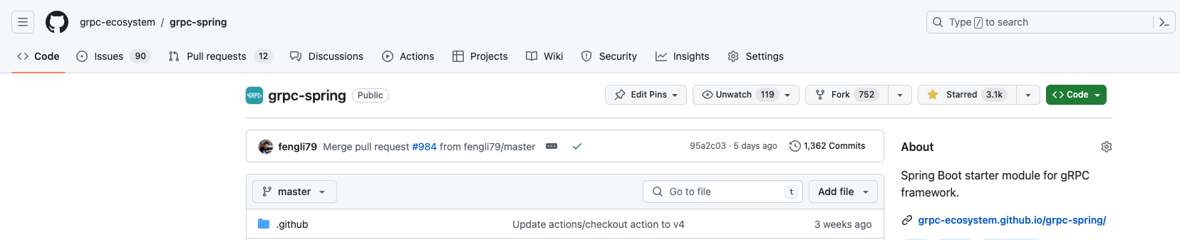 grpc-spring-boot-starter screenshot 1