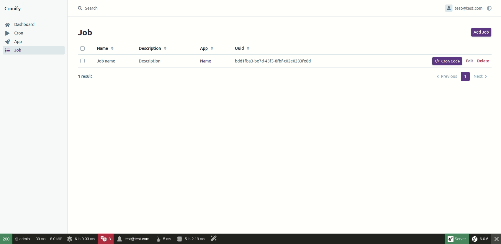 Cronify screenshot 3
