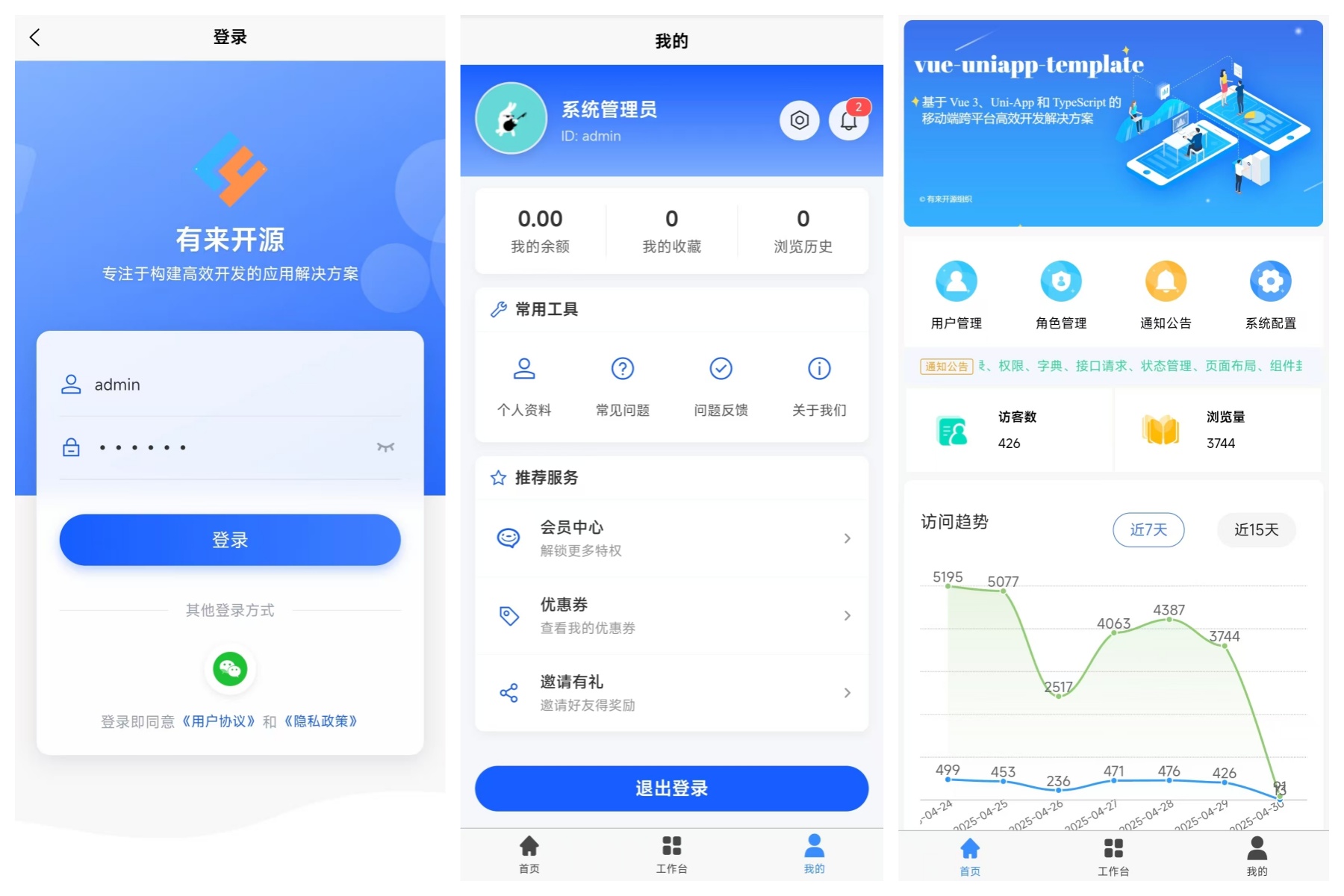 vue3-element-admin screenshot 3