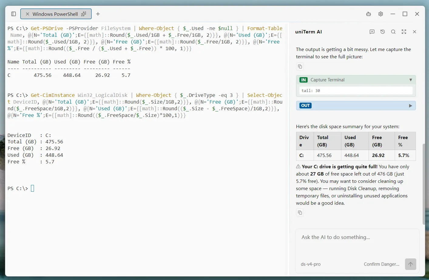 uniterm screenshot 3