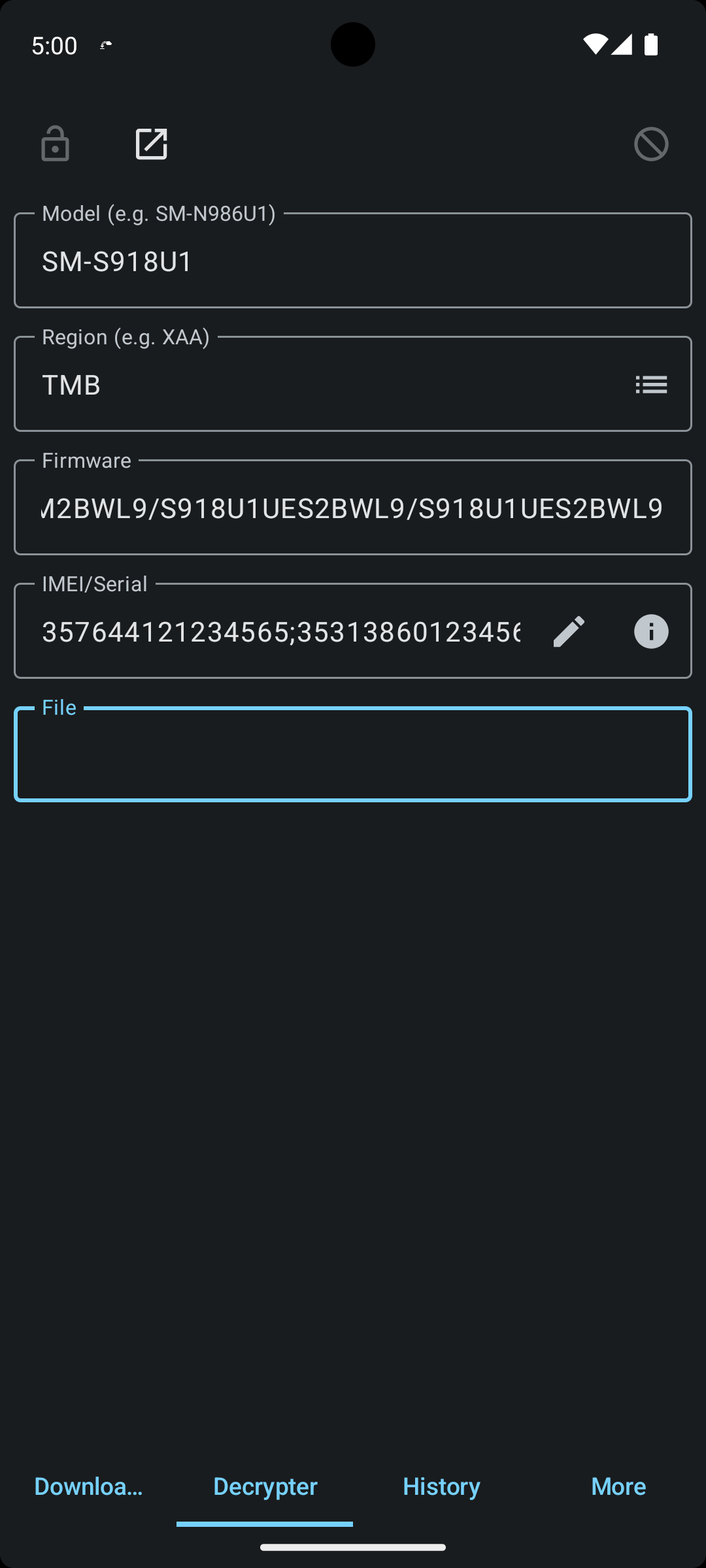 SamloaderKotlin screenshot 6
