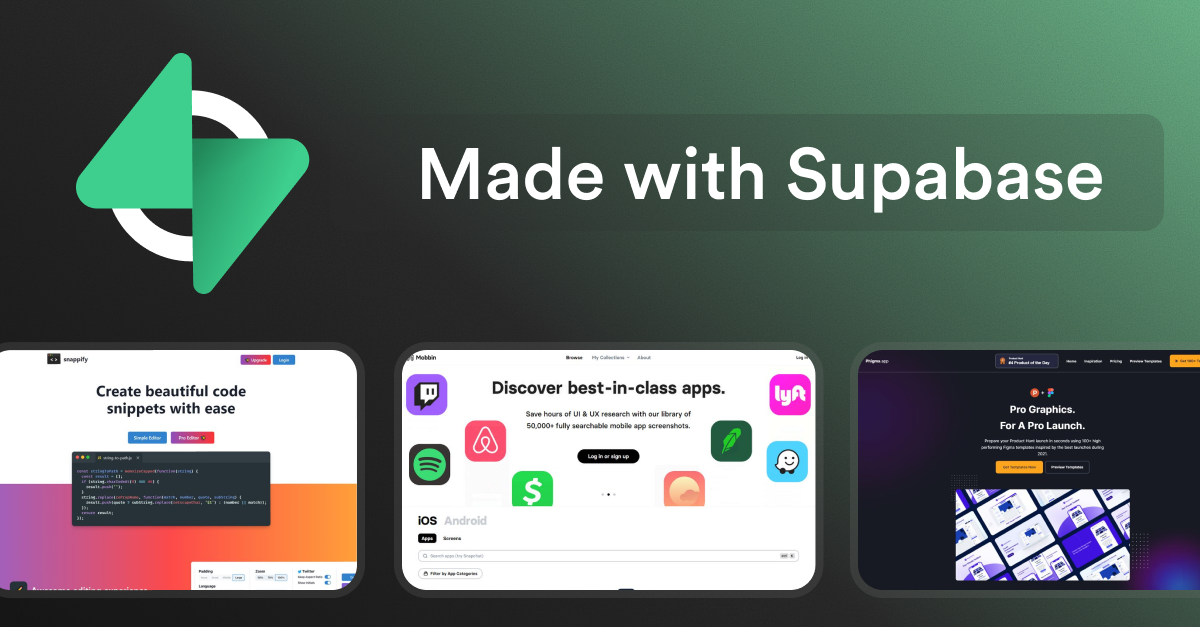 madewithsupabase screenshot 1