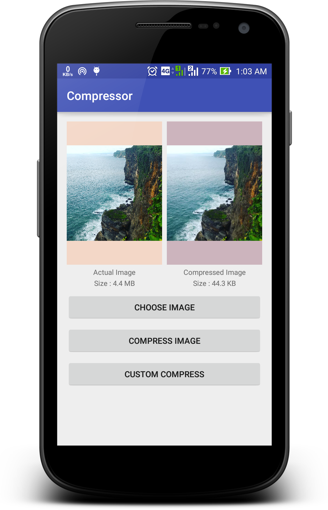 Compressor screenshot 1