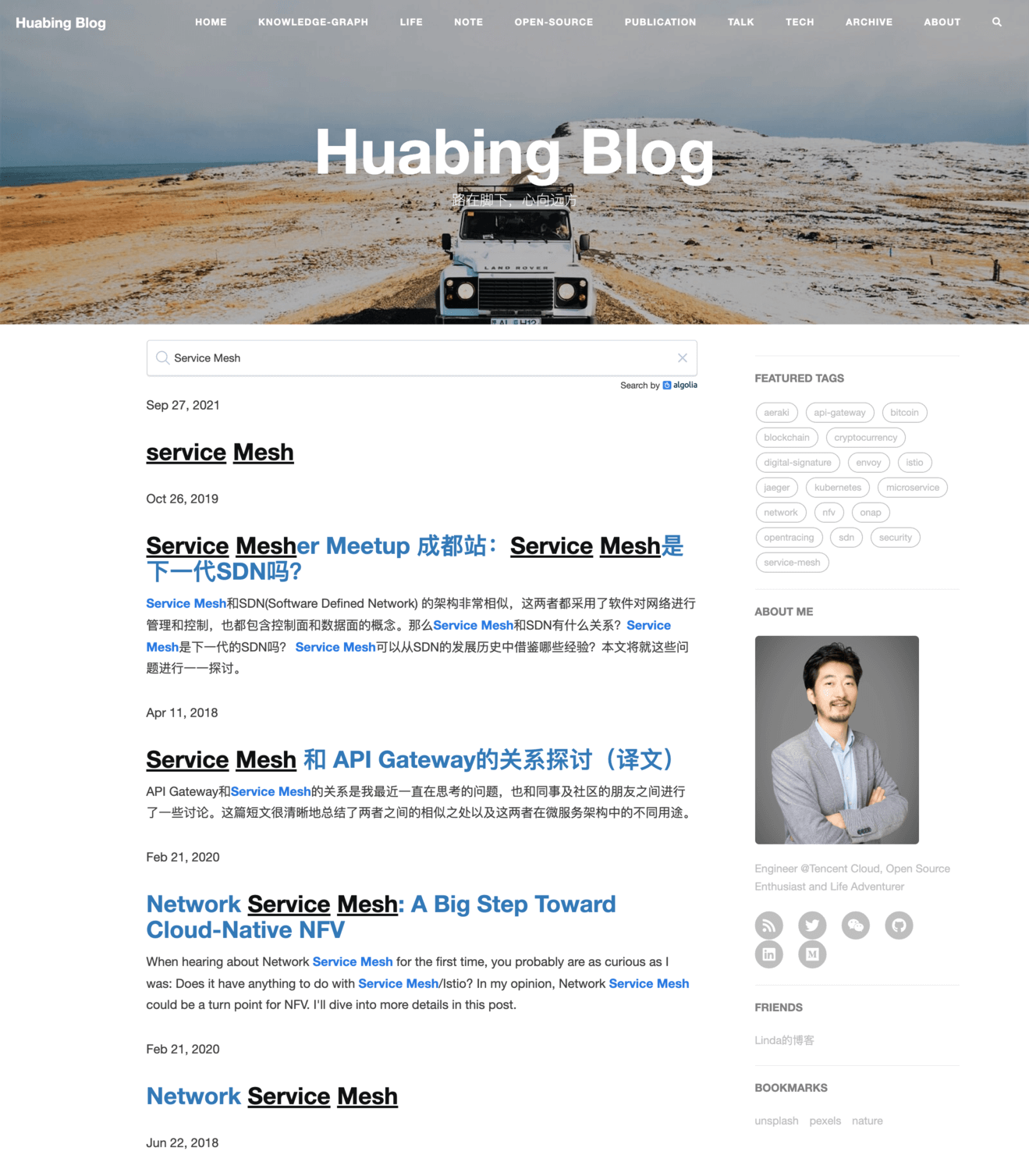 hugo-theme-cleanwhite screenshot 3