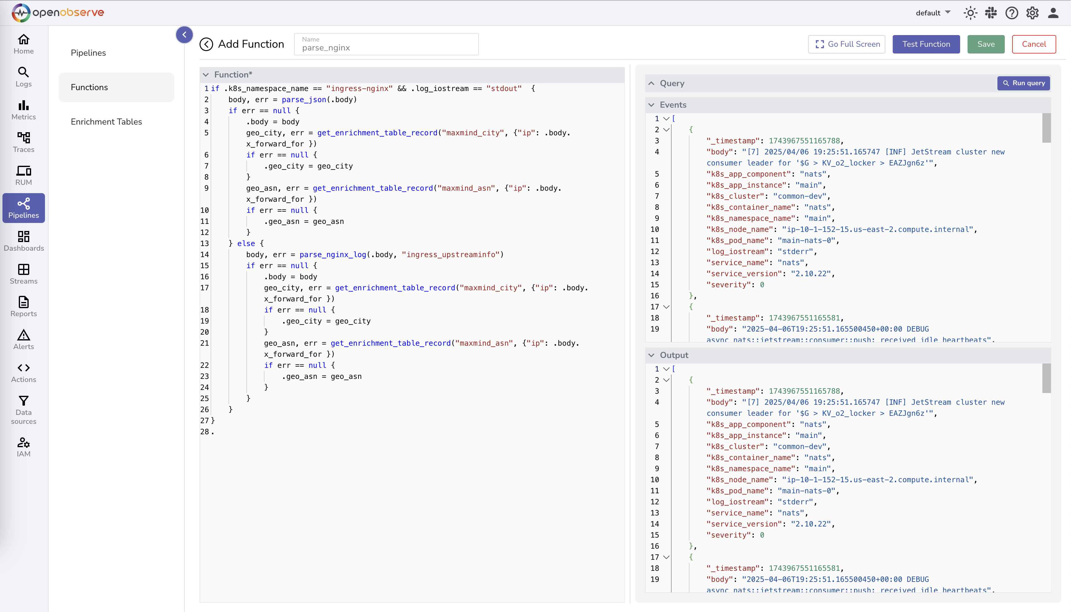 zincobserve screenshot 24