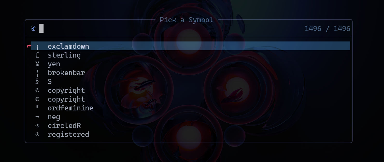icon-picker.nvim screenshot 1