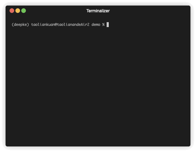 DeepKE screenshot 1